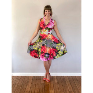 Wildflower print dress