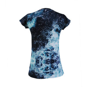 Ocean print T-shirt