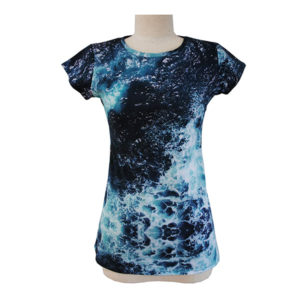 Ocean print T-shirt