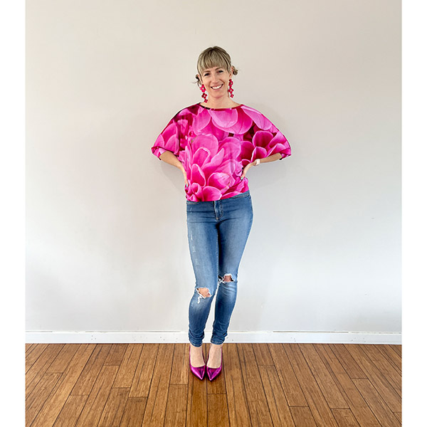 Dahlia | V-Neck Long Sleeve Top main image 1