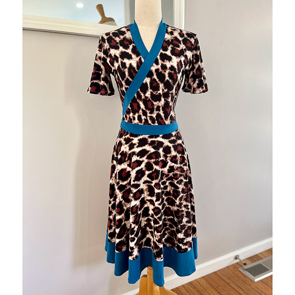 Limited Edition! Cleo Dress in Leopard Print Zilpah Tart