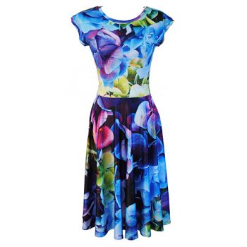 Hydrangea dress