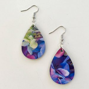 Hydrangea earrings