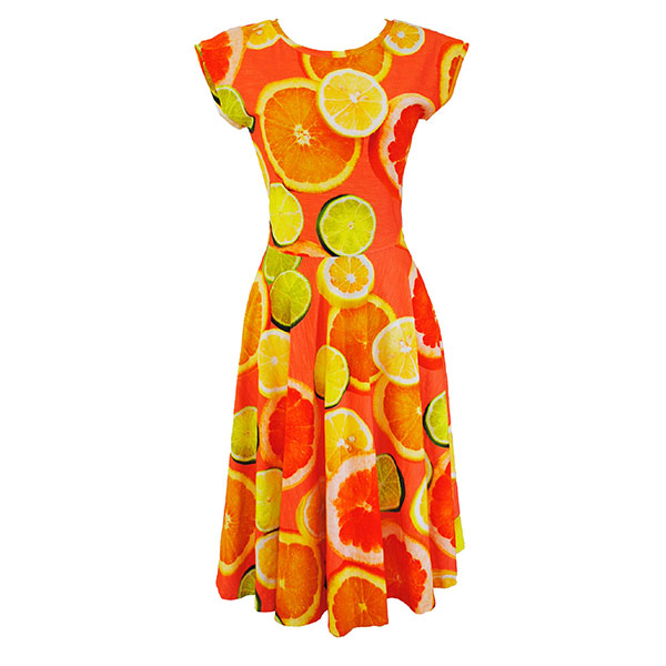 Bamboo Fabric Printed Dress